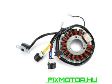 Generátor állórész Yamaha YFM 250 225 Moto-4 YFM225 Moto-4 1986-1988 1987 YFM250 Moto-4 1989-1991 1990 59V-85510-20
