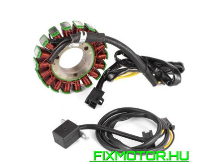 Generátor állórész Kawasaki KLE250 EL250 Eliminator 250 250LX 250SE 252 EX250 ZZR250 Ninja 250 GPX250R 21003-1154 21003-1154