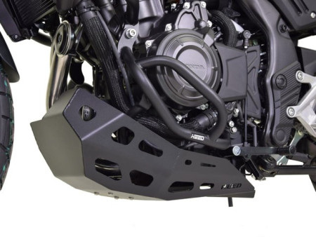 Szett Honda NX500 (2024-től), alsó bukócső + alumínium fekete motorvédő