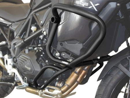 Felső Basic + alsó bukócső szett Benelli TRK 502/502X, fekete