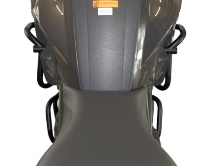 Felső Basic + alsó bukócső szett Benelli TRK 502/502X, fekete
