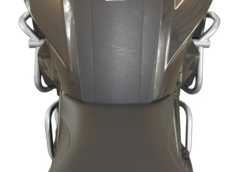 Felső Basic + alsó bukócső szett Benelli TRK 502/502X, ezüst