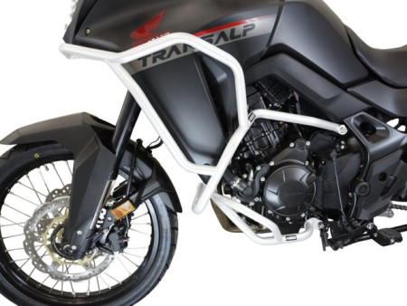 Bukócső Bunker szett Honda XL 750 Transalp (2023-2024), fehér + csúszkák bukócsőhöz