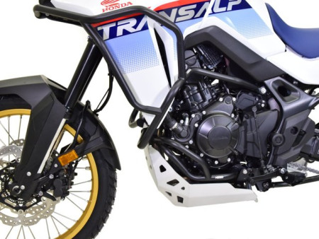 Bukócső Bunker szett Honda XL 750 Transalp (2025-től), fekete + csúszkák bukócsőhöz