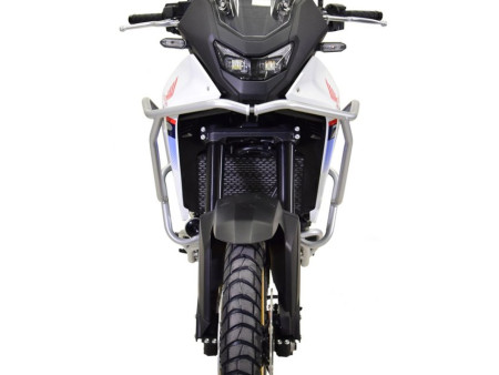 Bukócső Bunker szett Honda XL 750 Transalp (2025-től), ezüst + csúszkák bukócsőhöz