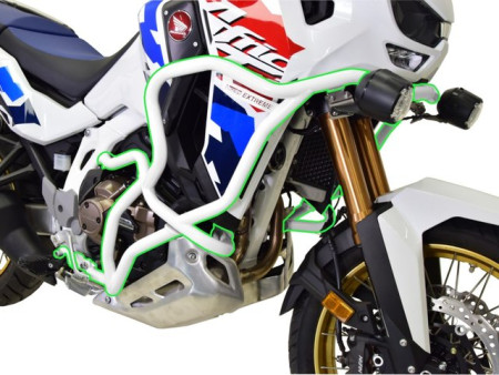Bukócső Bukócső Bunker EXTREME szett Honda CRF 1100 Africa Twin Adventure Sports DCT (2024-től), fehér