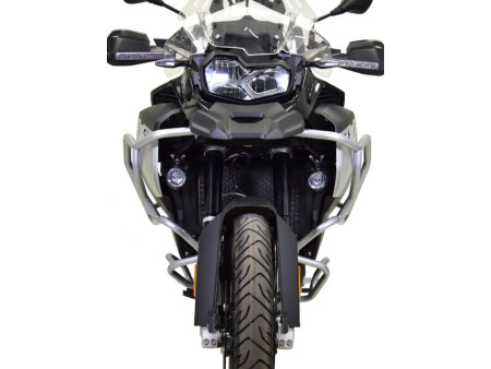 Bukócső Bunker szett BMW F 900 GS Adventure (2024-től), ezüst + csúszkák bukócsőhöz
