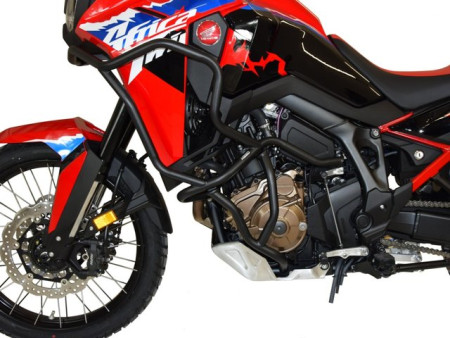 Bukócső Bunker szett Honda CRF 1100 Africa Twin (2024-től), fekete + csúszkák bukócsőhöz