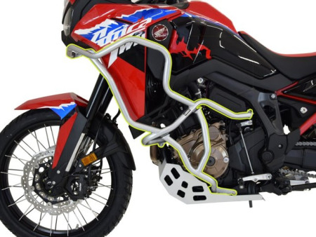 Bukócső Bunker szett Honda CRF 1100 Africa Twin (2024-től), ezüst