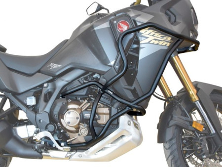 Bukócső Bunker szett Honda CRF 1100 Africa Twin Adventure Sports DCT (2024-től), fekete + csúszkák bukócsőhöz