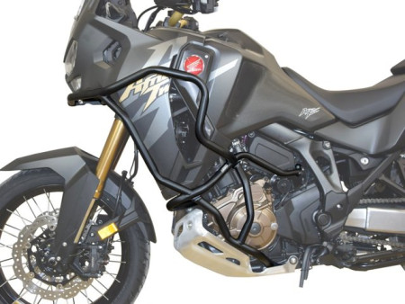 Bukócső Bunker szett Honda CRF 1100 Africa Twin Adventure Sports DCT (2024-től), fekete + csúszkák bukócsőhöz
