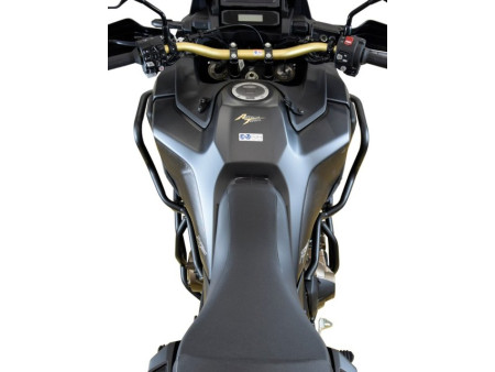 Bukócső Bunker szett Honda CRF 1100 Africa Twin Adventure Sports DCT (2024-től), fekete + csúszkák bukócsőhöz