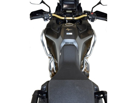 Bukócső Bunker szett Honda CRF 1100 Africa Twin Adventure Sports DCT (2024-től), ezüst + csúszkák bukócsőhöz