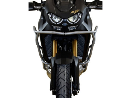 Bukócső Bunker szett Honda CRF 1100 Africa Twin Adventure Sports DCT (2024-től), ezüst + csúszkák bukócsőhöz
