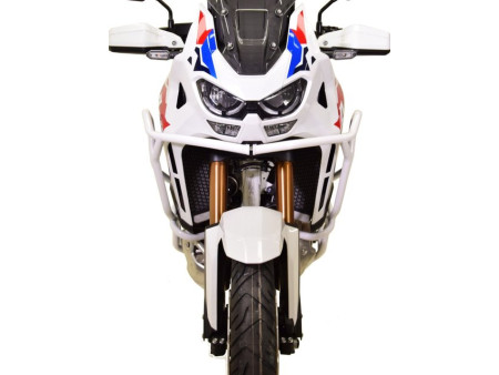 Bukócső Bunker szett Honda CRF 1100 Africa Twin Adventure Sports DCT (2024-től), fehér + csúszkák bukócsőhöz