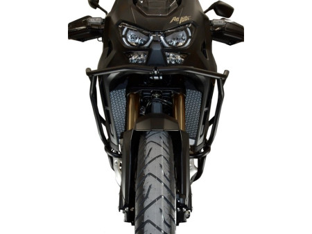 Bukócső Bunker szett Honda CRF 1100 Africa Twin Adventure Sports manual (2024-től), fekete + csúszkák bukócsőhöz