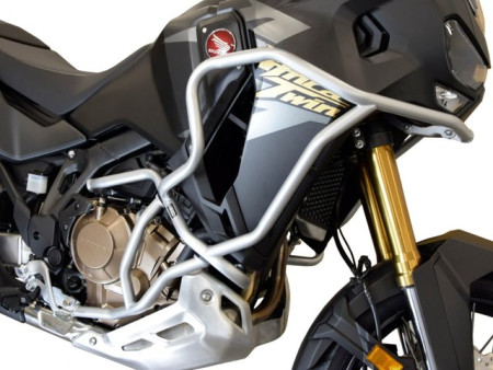 Bukócső Bunker szett Honda CRF 1100 Africa Twin Adventure Sports manual (2024-től), ezüst + csúszkák bukócsőhöz