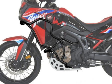 Bukócső Bunker szett Honda CRF 1100 Africa Twin DCT (2024-től), fekete + csúszkák bukócsőhöz