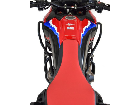 Bukócső Bunker szett Honda CRF 1100 Africa Twin DCT (2024-től), fekete + csúszkák bukócsőhöz