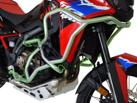 Bukócső Bunker szett Honda CRF 1100 Africa Twin DCT (2024-től), ezüst