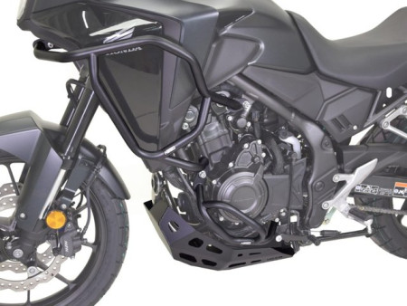 Bukócső Bunker szett Honda NX500 (2024-től) + alumínium fekete motorvédő