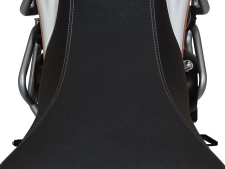 Bukócső MOTO MORINI X-CAPE 650, alsó, ezüst