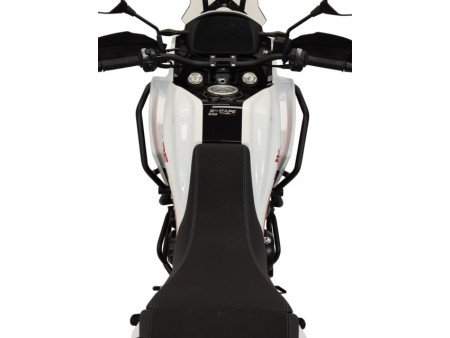 Bukócső MOTO MORINI X-CAPE 650, felső és alsó, fekete