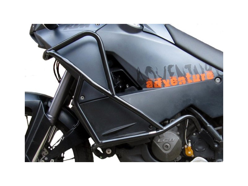 Bukócső + táskák KTM 990 Adventure (2006-2012), fekete