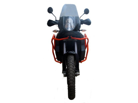 Bukócső + táskák KTM 990 Adventure (2006-2012), narancssárga
