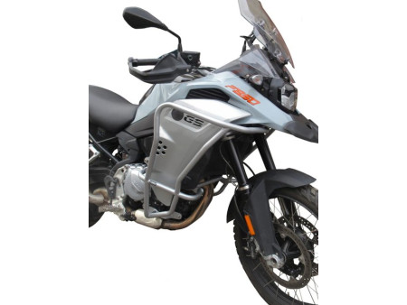 Bukócső BMW F 850 GS Adventure (2019-2020), Bunker ezüst + universal lights brackets