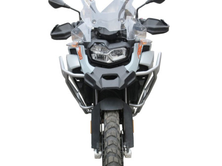 Bukócső BMW F 850 GS Adventure (2019-2020), Bunker ezüst + universal lights brackets