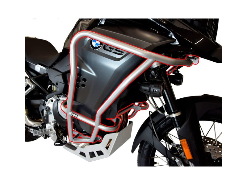 Bukócső BMW F 850 GS Adventure (2021-2023) EURO5, Bunker ezüst