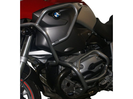 Bukócső BMW R 1200 GS (2004-2007), Full Bunker ezüst + táskák