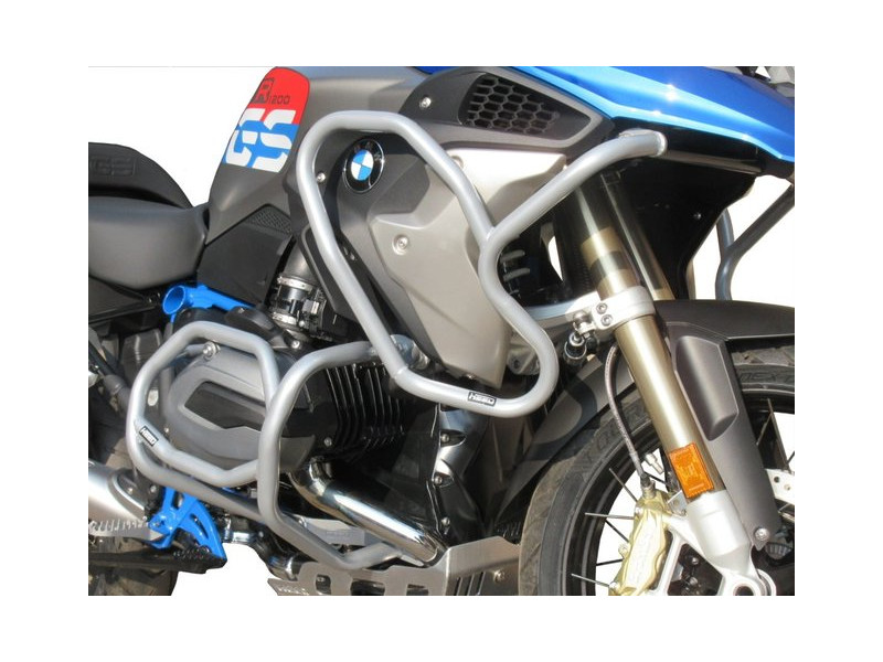 Bukócső BMW R 1200 GS (2017-2018), Full bunker Exclusive ezüst + táskák