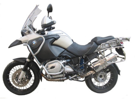 Bukócső BMW R 1200 GS Adventure (2006-2008), felső + alsó + csúszkák bukócsőhöz