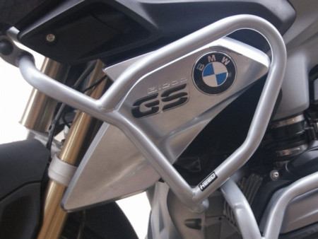 Bukócső BMW R 1200 GS LC (2013-2016), felső Classic ezüst