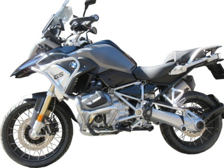 Bukócső BMW R 1250 GS, Basic + felső, ezüst