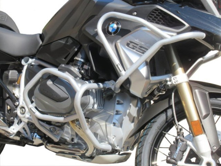 Bukócső BMW R 1250 GS, felső ezüst