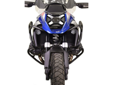 Bukócső BMW R 1300 GS, felső és alsó Basic, fekete + csúszkák bukócsőhöz