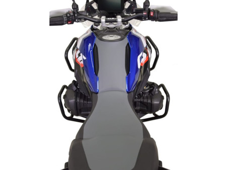 Bukócső BMW R 1300 GS, felső és alsó Bunker, fekete