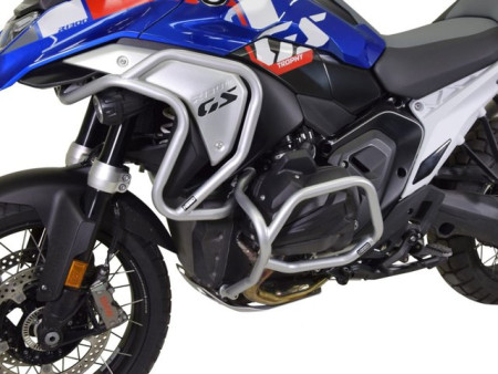 Bukócső BMW R 1300 GS, felső és alsó Bunker, ezüst