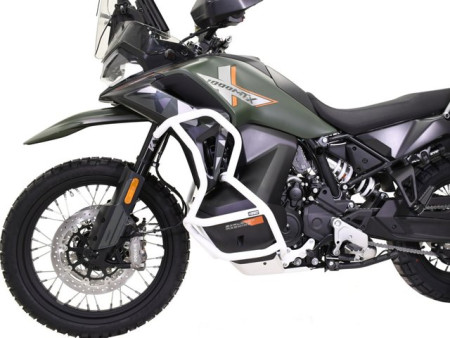 Bukócső CFMOTO 1000 MT-X, Bunker, fehér