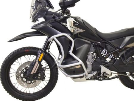 Bukócső CFMOTO 800 MT-X, Bunker, ezüst