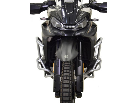 Bukócső CFMOTO 800 MT-X, Bunker, ezüst
