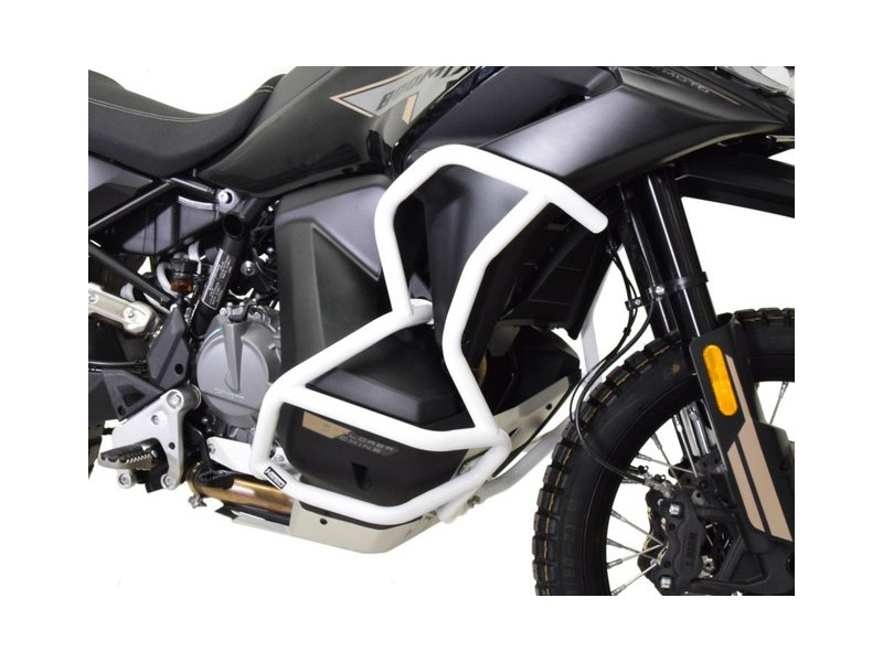 Bukócső CFMOTO 800 MT-X, Bunker, fehér