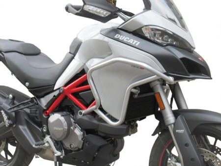 Bukócső Ducati Multistrada 950 (2019-2021), ezüst + táskák
