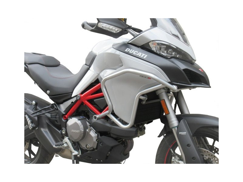 Bukócső Ducati Multistrada 950 (2019-2021), ezüst + táskák