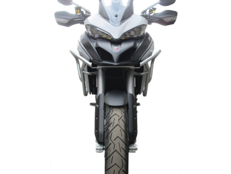 Bukócső Ducati Multistrada 950 (2019-2021), ezüst + táskák