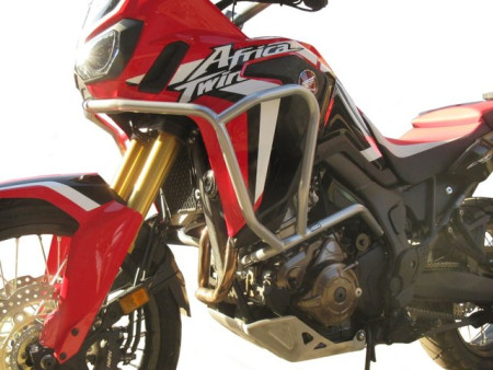 Bukócső Honda CRF 1000 Africa Twin, Basic ezüst + táskák