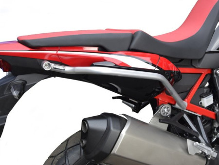 Bukócső Honda CRF 1100 Africa Twin (2020-2023), Bunker + hátsó ezüst + csúszkák bukócsőhöz